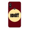 Clever Idiot Redmi Note 6 Pro Mobile Cover