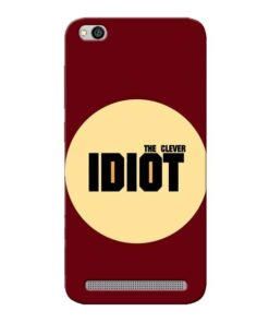 Clever Idiot Xiaomi Redmi 5A Mobile Cover