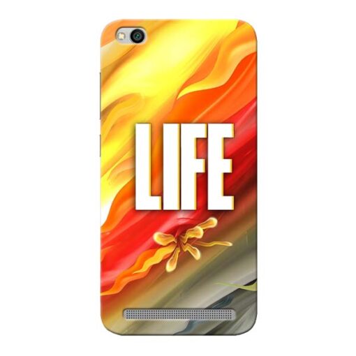 Colorful Life Xiaomi Redmi 5A Mobile Cover
