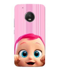 Cute Baby Moto G5 Plus Mobile Cover