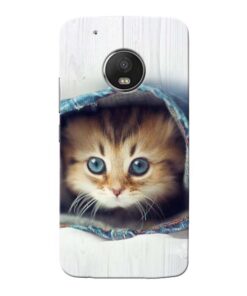 Cute Cat Moto G5 Plus Mobile Cover