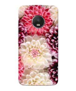 Digital Floral Moto G5 Plus Mobile Cover
