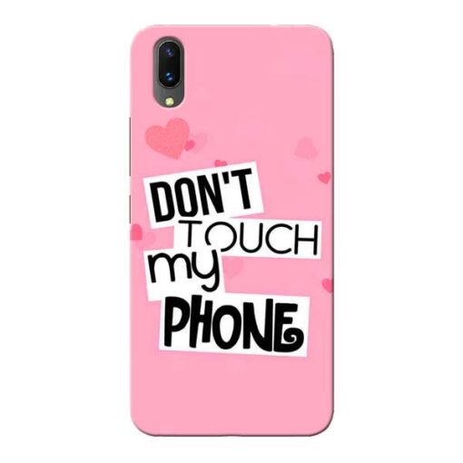 Dont Touch Vivo X21 Mobile Cover