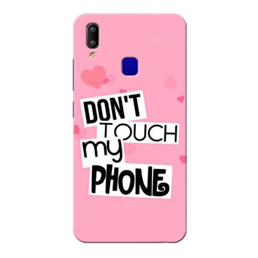 Dont Touch Vivo Y91 Mobile Cover