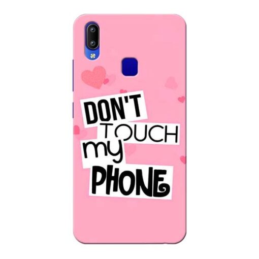 Dont Touch Vivo Y95 Mobile Cover