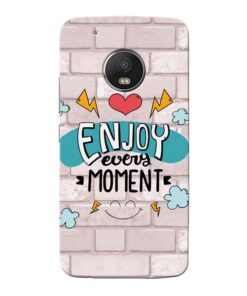 Enjoy Moment Moto G5 Plus Mobile Cover