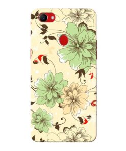 Floral Design Oppo F7 Mobile Covers