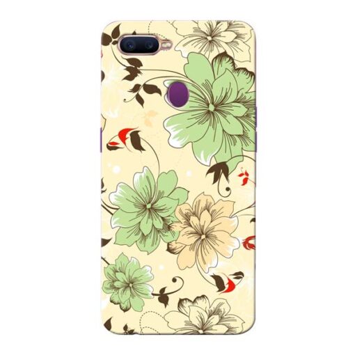 Floral Design Oppo F9 Pro Mobile Cover