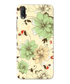 Floral Design Vivo V11 Pro Mobile Cover