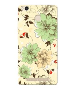 Floral Design Xiaomi Redmi 3s Prime Mobile Cover