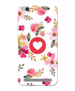 Floral Heart Xiaomi Redmi 5A Mobile Cover