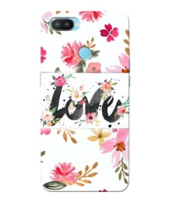 Flower Love Oppo Realme 2 Pro Mobile Cover