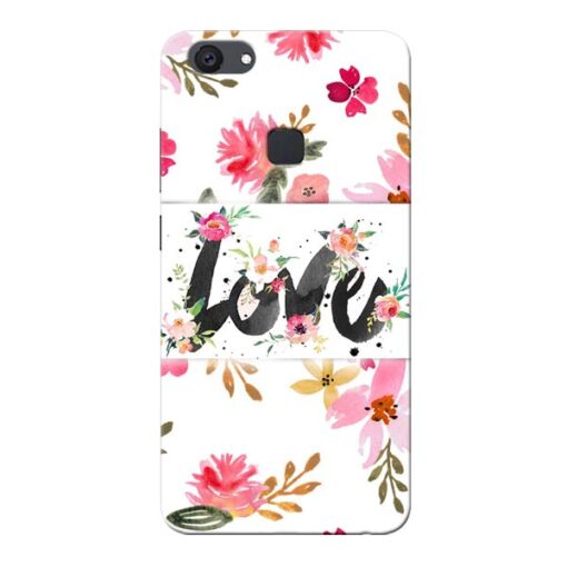 Flower Love Vivo V7 Plus Mobile Cover