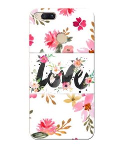 Flower Love Xiaomi Mi A1 Mobile Cover