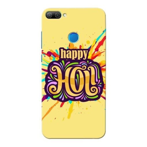 Happy Holi Honor 9N Mobile Cover