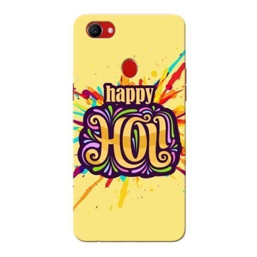 Happy Holi Oppo F7 Mobile Covers