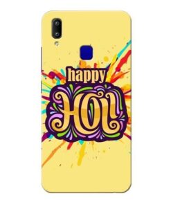 Happy Holi Vivo Y91 Mobile Cover