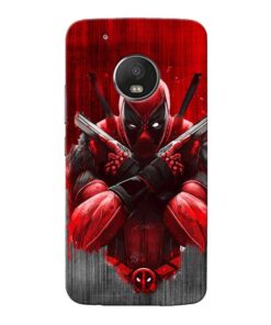 Hero Deadpool Moto G5 Plus Mobile Cover