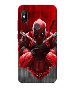 Hero Deadpool Redmi Note 6 Pro Mobile Cover