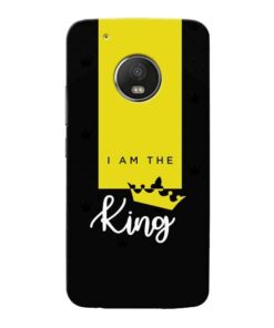 I am King Moto G5 Plus Mobile Cover