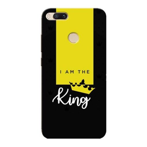 I am King Xiaomi Mi A1 Mobile Cover