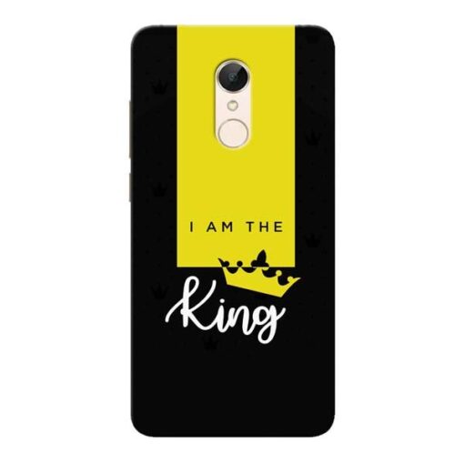 I am King Xiaomi Redmi 5 Mobile Cover