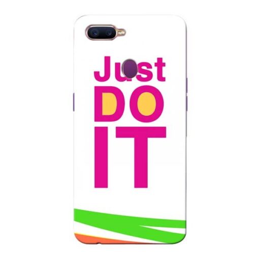 Just Do It Oppo F9 Pro Mobile Cover