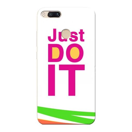 Just Do It Xiaomi Mi A1 Mobile Cover