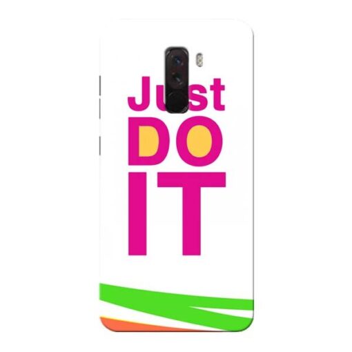 Just Do It Xiaomi Poco F1 Mobile Cover