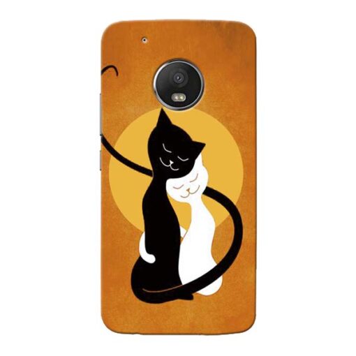 Kitty Cat Moto G5 Plus Mobile Cover