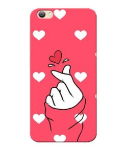 Little Heart Vivo V5s Mobile Cover