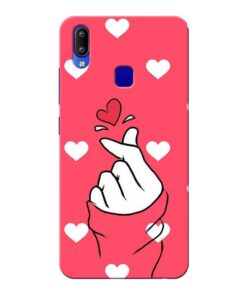 Little Heart Vivo Y95 Mobile Cover