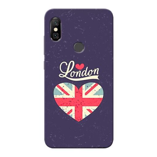 London Redmi Note 6 Pro Mobile Cover