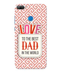 Love Dad Honor 9N Mobile Cover