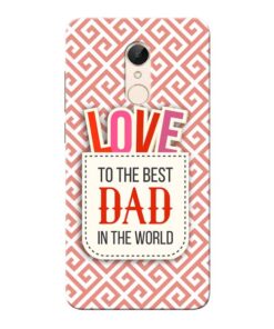 Love Dad Xiaomi Redmi 5 Mobile Cover