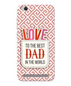 Love Dad Xiaomi Redmi 5A Mobile Cover