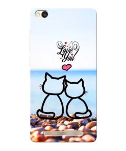 Love You Xiaomi Redmi 3s Mobile Cover