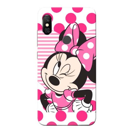 Minnie Mouse Redmi Note 6 Pro Mobile Cover