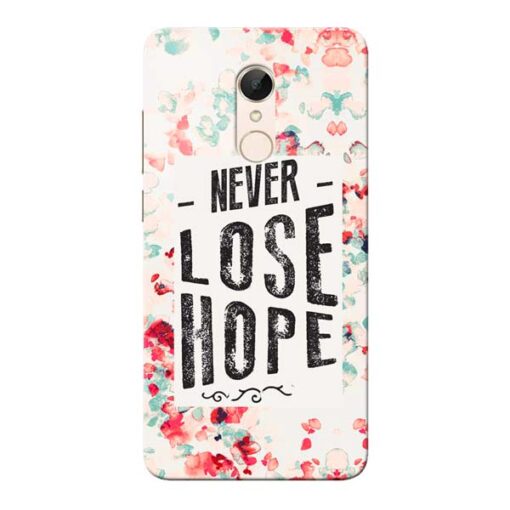 Never Lose Xiaomi Redmi 5 Mobile Cover