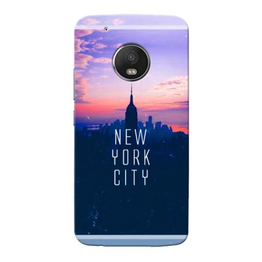 New York City Moto G5 Plus Mobile Cover