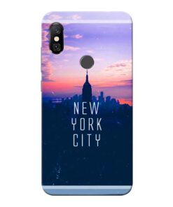 New York City Redmi Note 6 Pro Mobile Cover