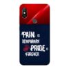 Pain Is Redmi Note 6 Pro Mobile Cover