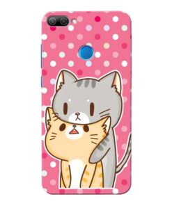 Pretty Cat Honor 9N Mobile Cover