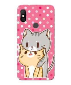 Pretty Cat Redmi Note 6 Pro Mobile Cover