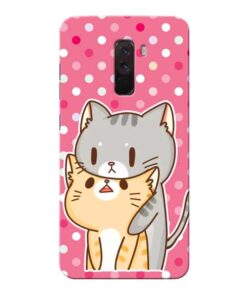 Pretty Cat Xiaomi Poco F1 Mobile Cover
