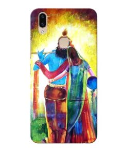 Radha Krishna Vivo V9 Mobile Cover