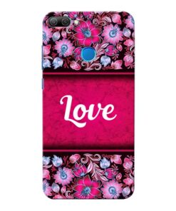 Red Love Honor 9N Mobile Cover