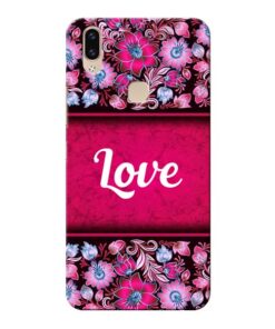 Red Love Vivo V9 Mobile Cover