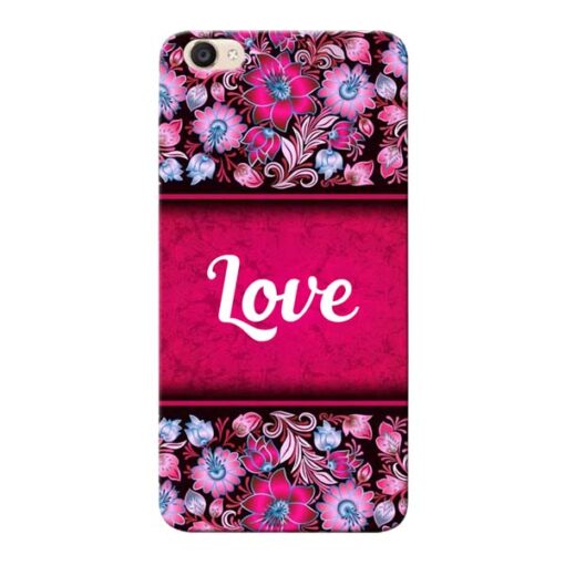 Red Love Vivo Y55s Mobile Cover