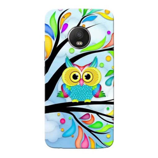 Spring Owl Moto G5 Plus Mobile Cover
